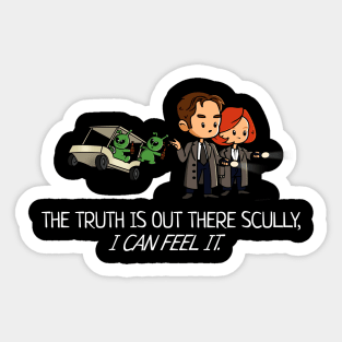 The Truth Is Out There Scully Sticker